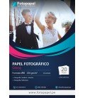 Papel Fotográfico Glossy A4 de 250g - 20, 50 y 100 unid.